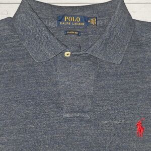 Polo by Ralph Lauren Men's Blue Polo Shirt